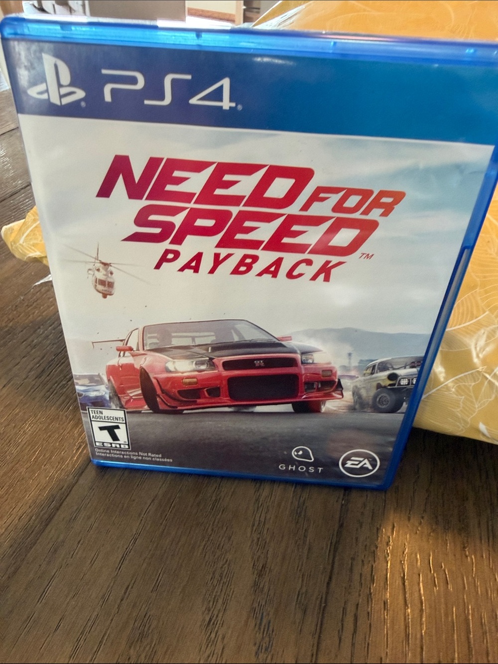 PS4 Need for Speed Payback disc game
